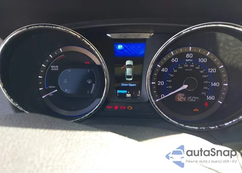 2013 Hyundai Sonata Hybrid Limited из США, поврежденный, VIN KMHEC4A47DA064831